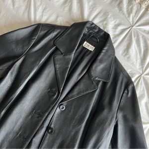 Leather Blazer